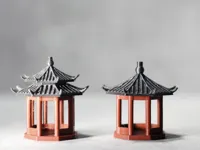 Pavillon octogonal chinois ancien — photo 1