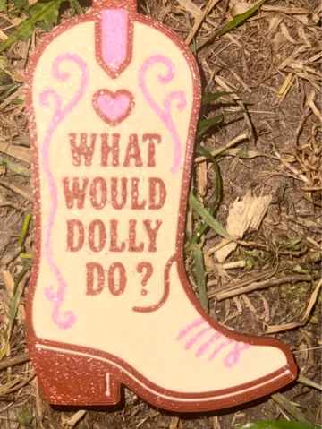 Llavero: What would Dolly do Keychain — vista de referencia 2