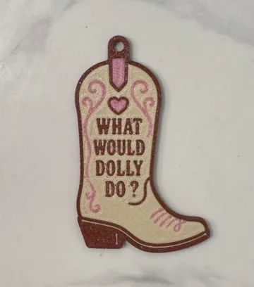 Llavero: What would Dolly do Keychain — vista de referencia 4