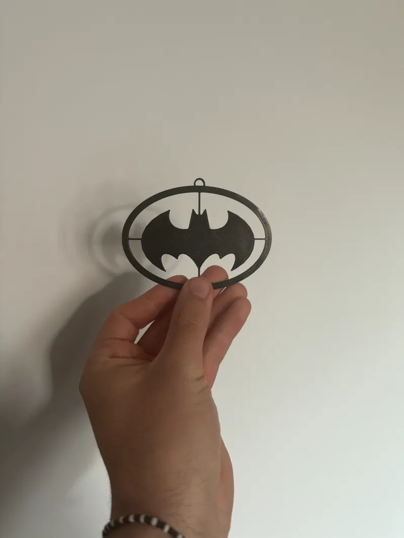 Batmobile keychain/ batman car trinket