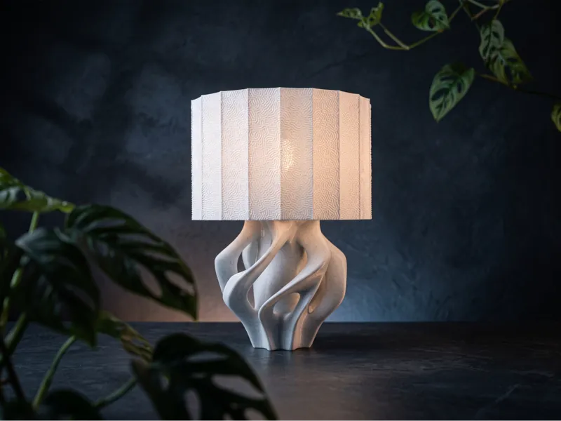 Rootveil E27 Lamp – Organic Sculptural Table Lamp