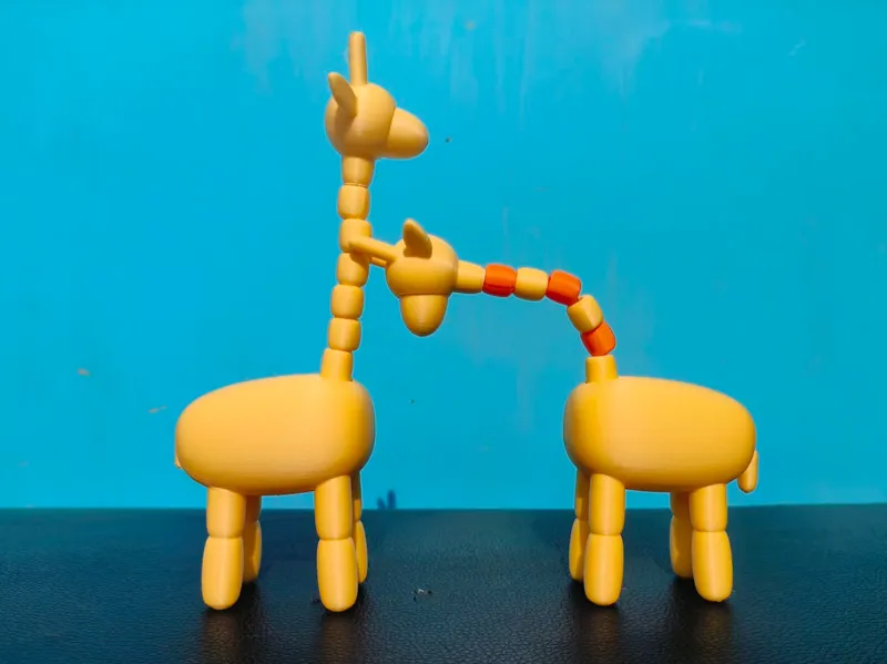 Giraffe - Rubber Band  长颈鹿-橡皮筋