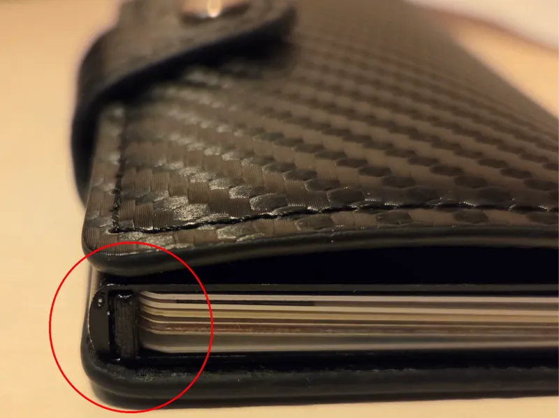 Card Holder for RFID Wallet