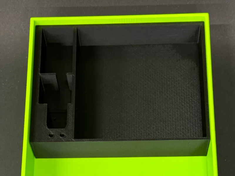 Einlage 1xHotend Box mit Schrauben und Fach