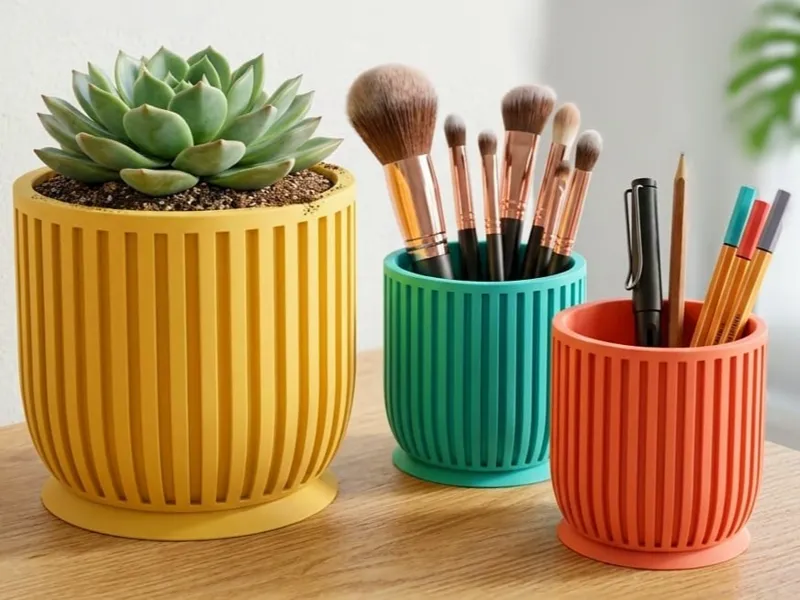 OmniFlute – Universal Minimalist Pot & Organizer