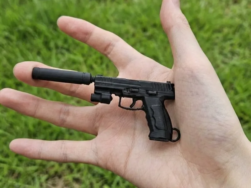 H&K VP9  pistol keychain gun