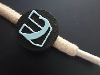 Utah Mammoth Alternate Logo Drawstring Bead
