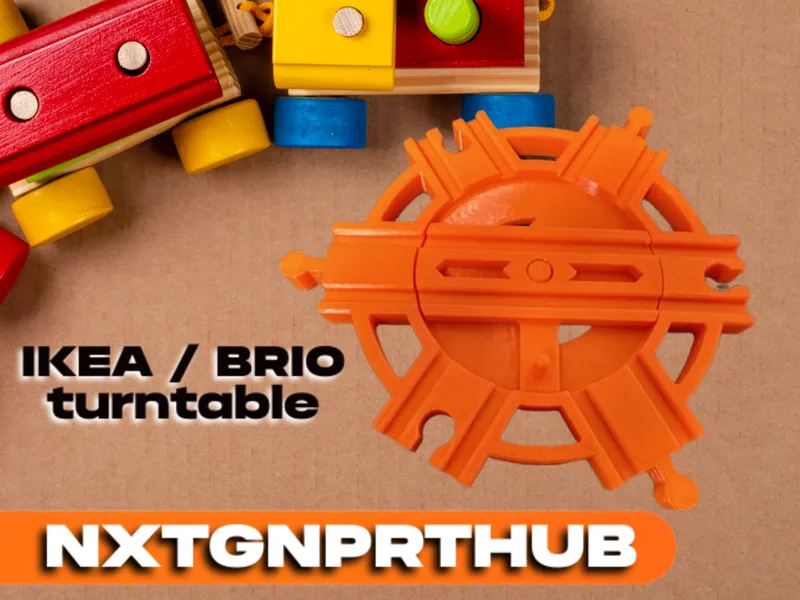 BRIO / IKEA turntable