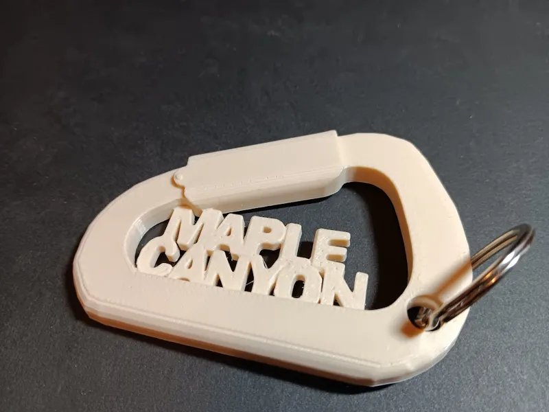 Maple Canyon Key Chain