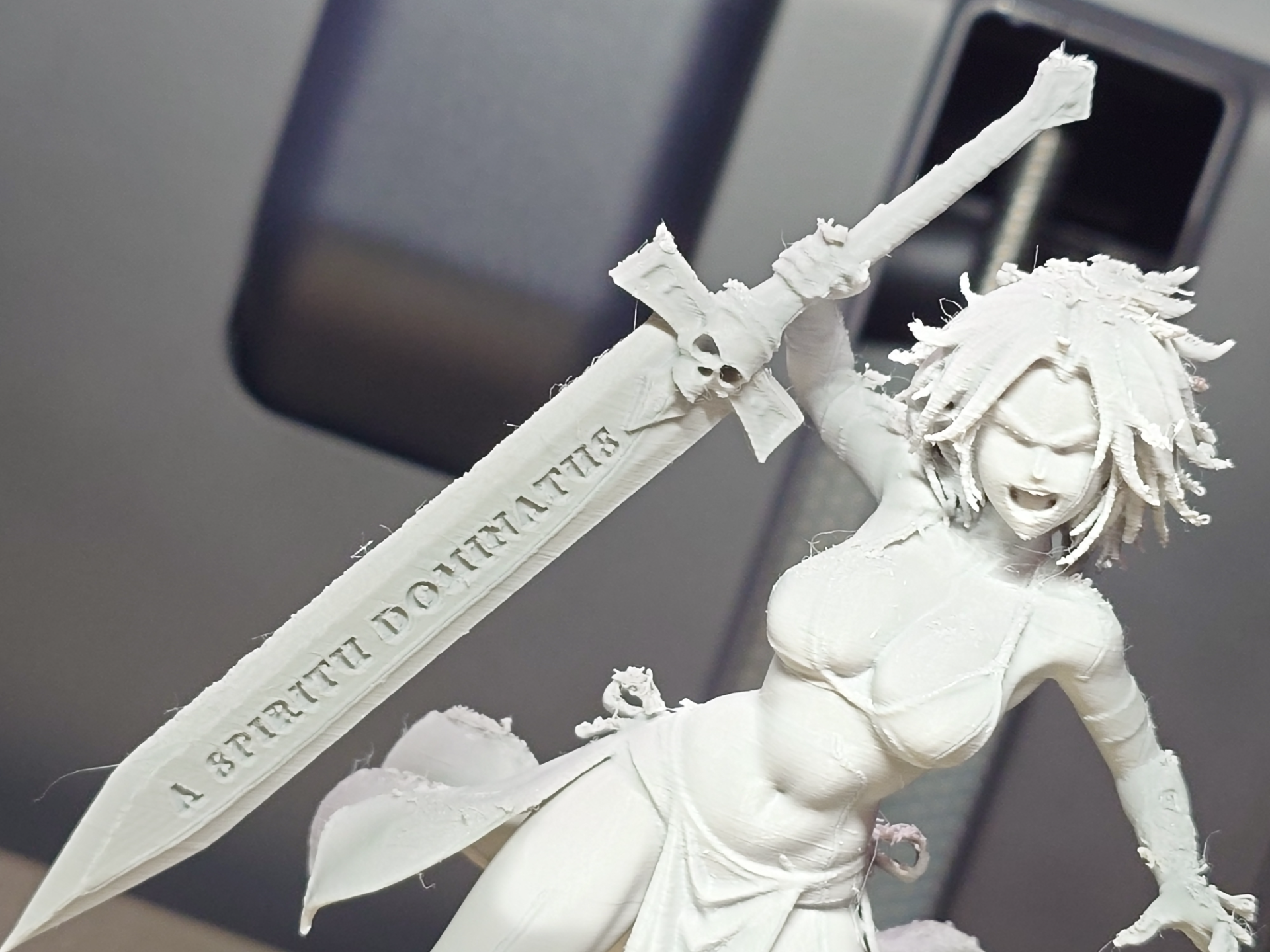Fierce Repent Grimdark Sword Girl