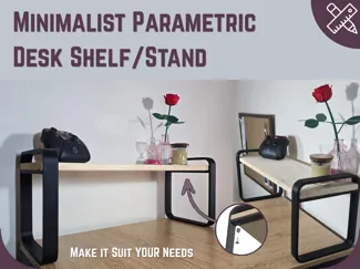 Desk Shelf/Monitor Riser (Parametric)
