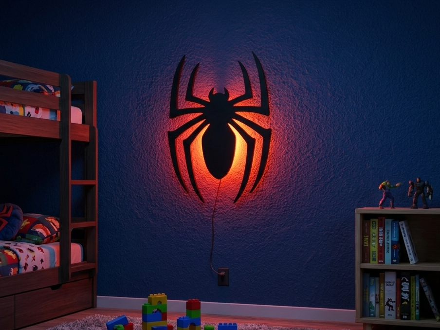 Spiderman Ambient Light | Wall Decor | Gaming Room