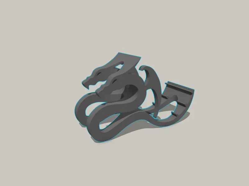 Dragon phone stand / Drachen Handy Ständer