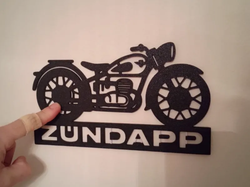 Zündapp Wall Logo