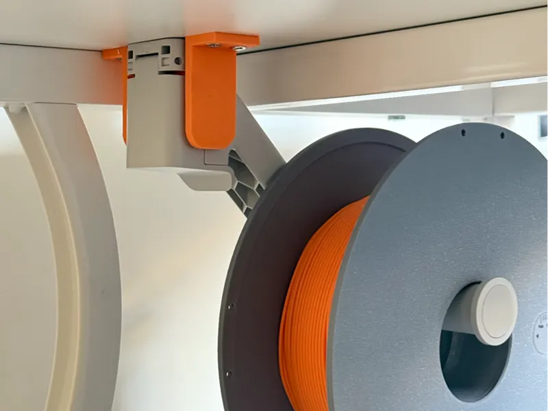 Under Desk or Wall Mount plate, A1 spool bracket