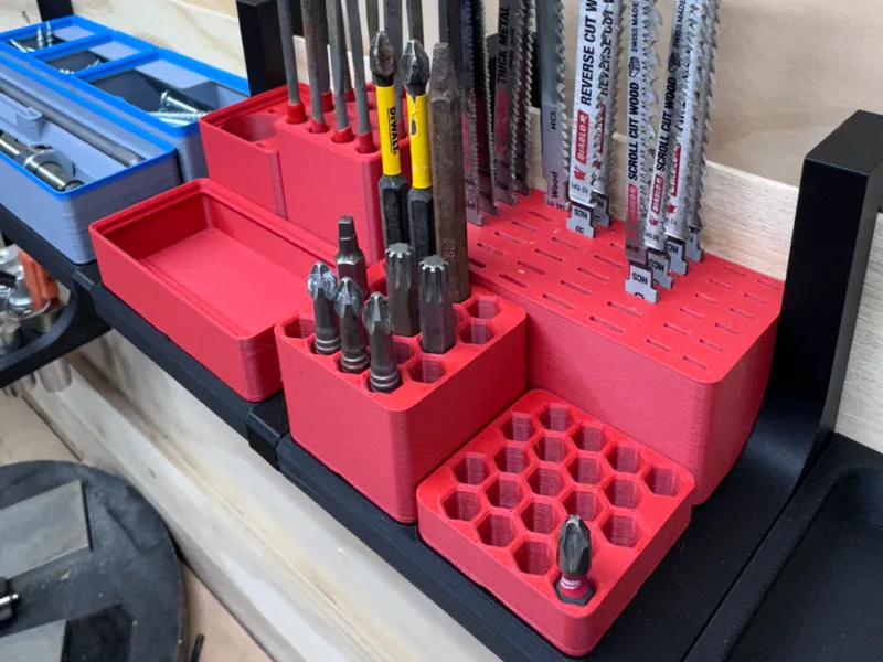Modular French Cleat System with Gridfinity