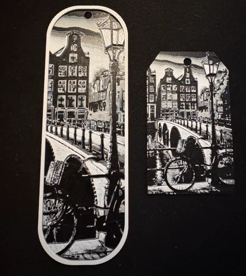 Amsterdam #4 Bookmark and Gift Tag