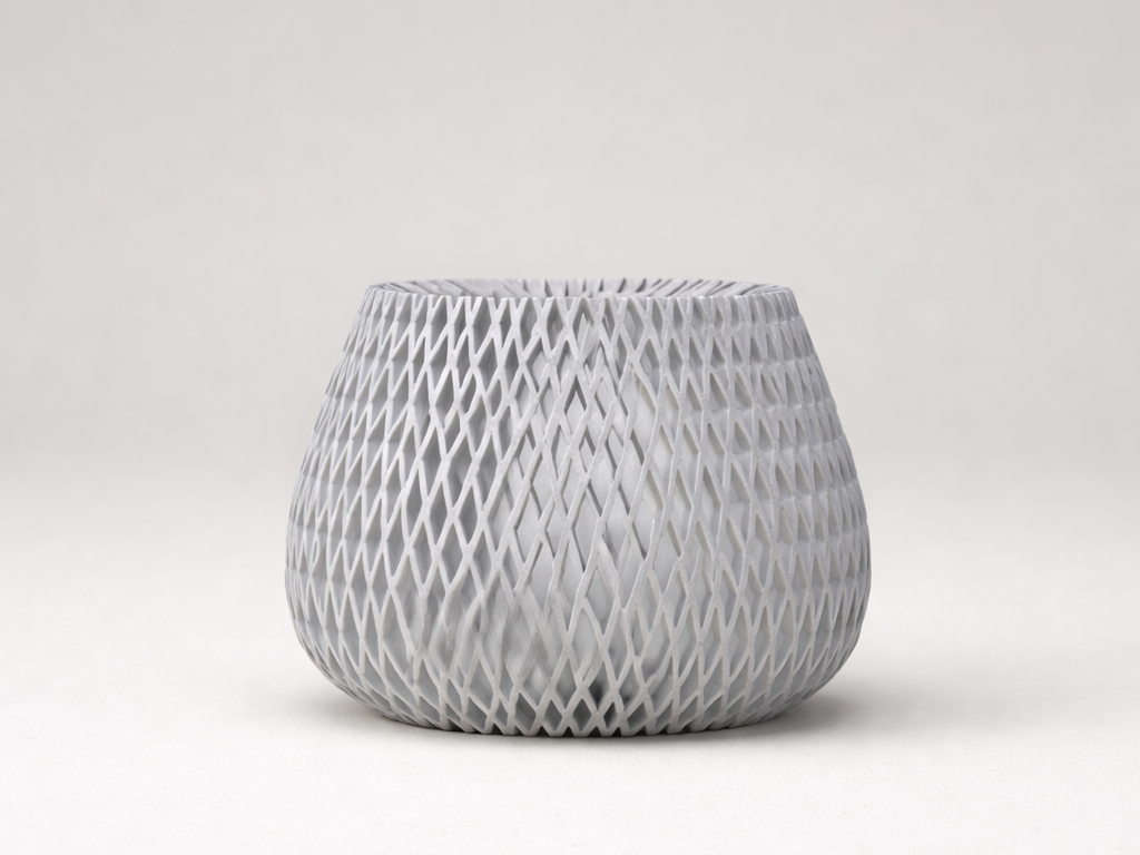 Vase Élégance Tressée