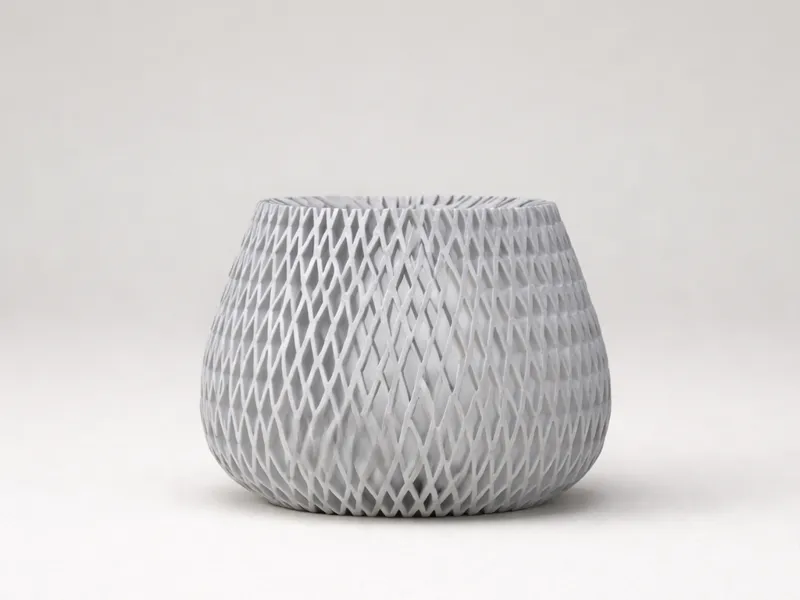 Vase Élégance Tressée