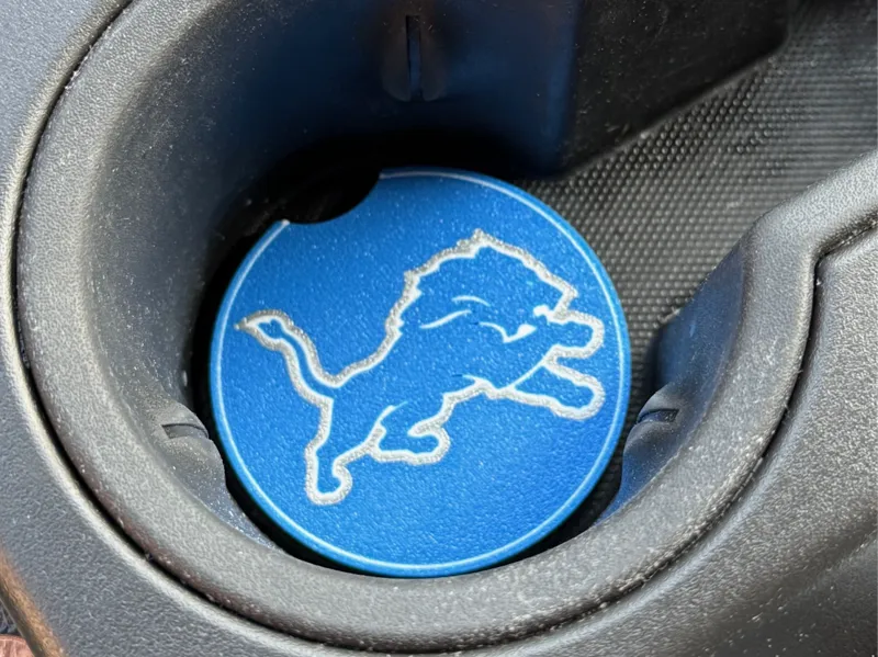 Detroit Lions Car Coaster