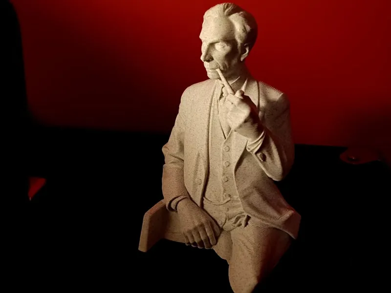 Bertrand Russell bust