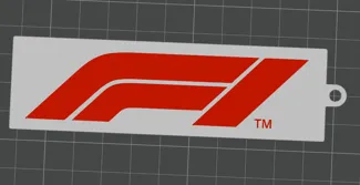 F1 formula one Keychain