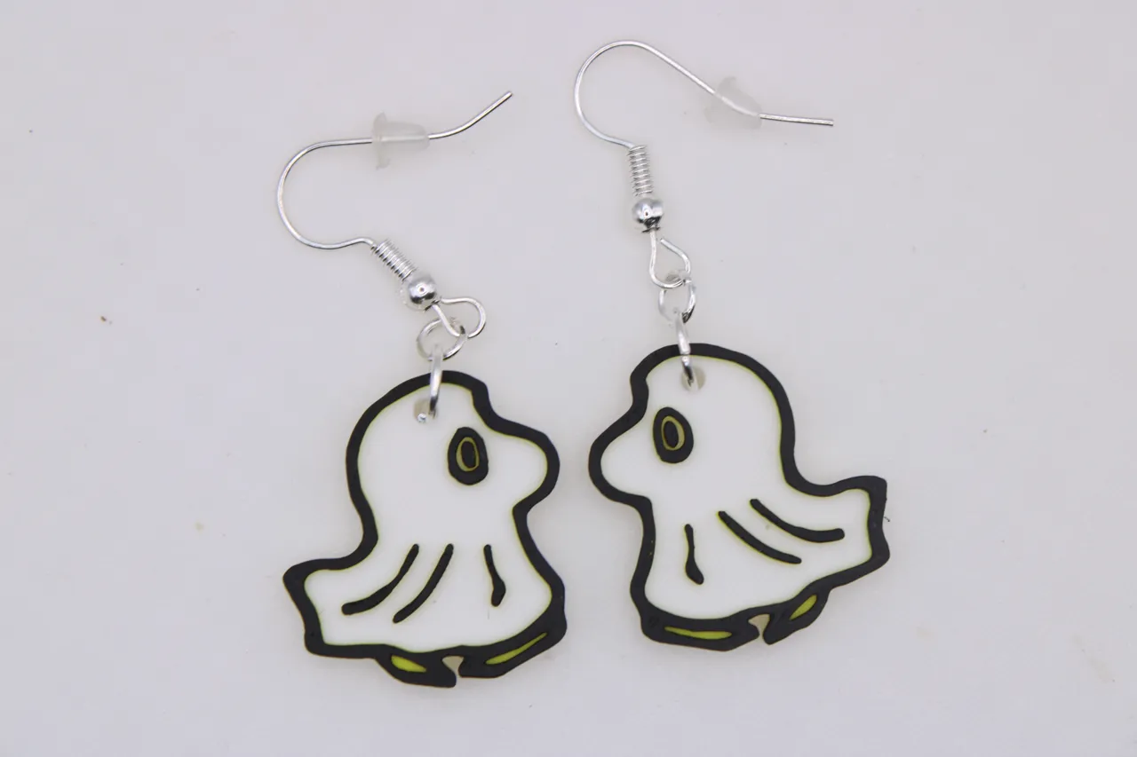 Snoopy, Stich and Yoda Halloween Earrings view 4