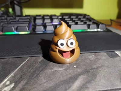 poop with a smile