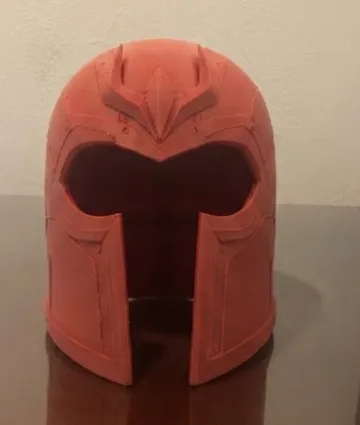 Pieza para disfraz o exhibición: MAGNETO HELMET — vista de referencia 3