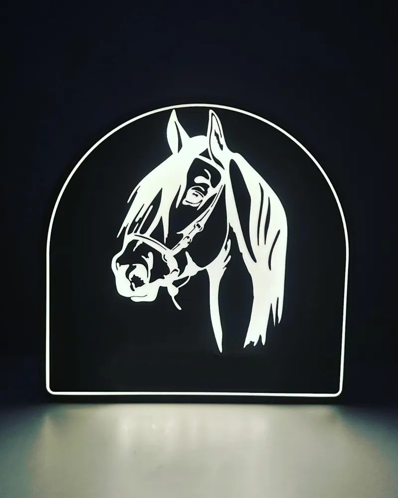 HORSE HEAD LED LIGHTBOX