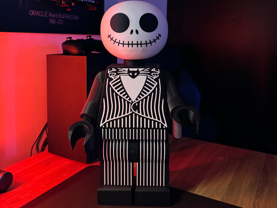 Jack Skellington Halloween BRICK Figure Scalable - 1