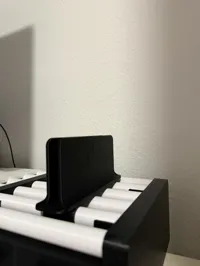 Laptop oder Tablet-Halter mit Apple Logo