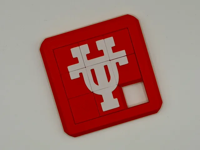 Texas Longhorns Sliding Tile Puzzle - Vintage Logo