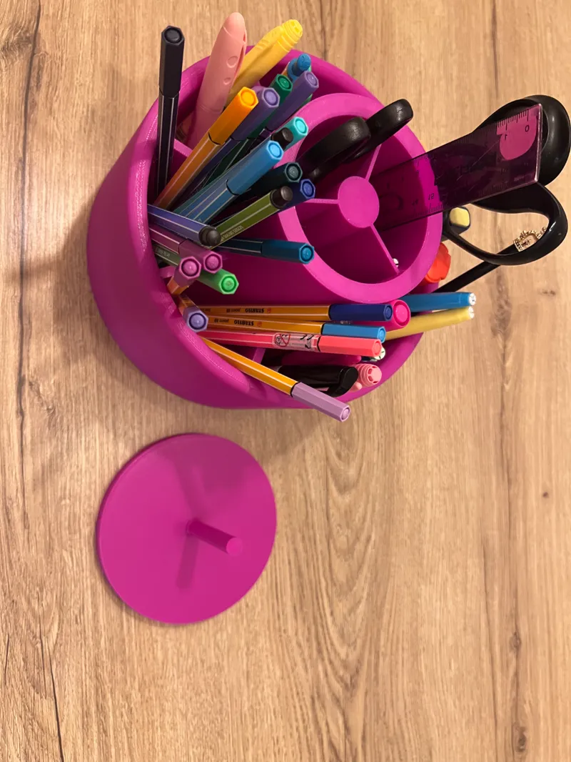 ROTATING Pen, pencil, color organizer V1