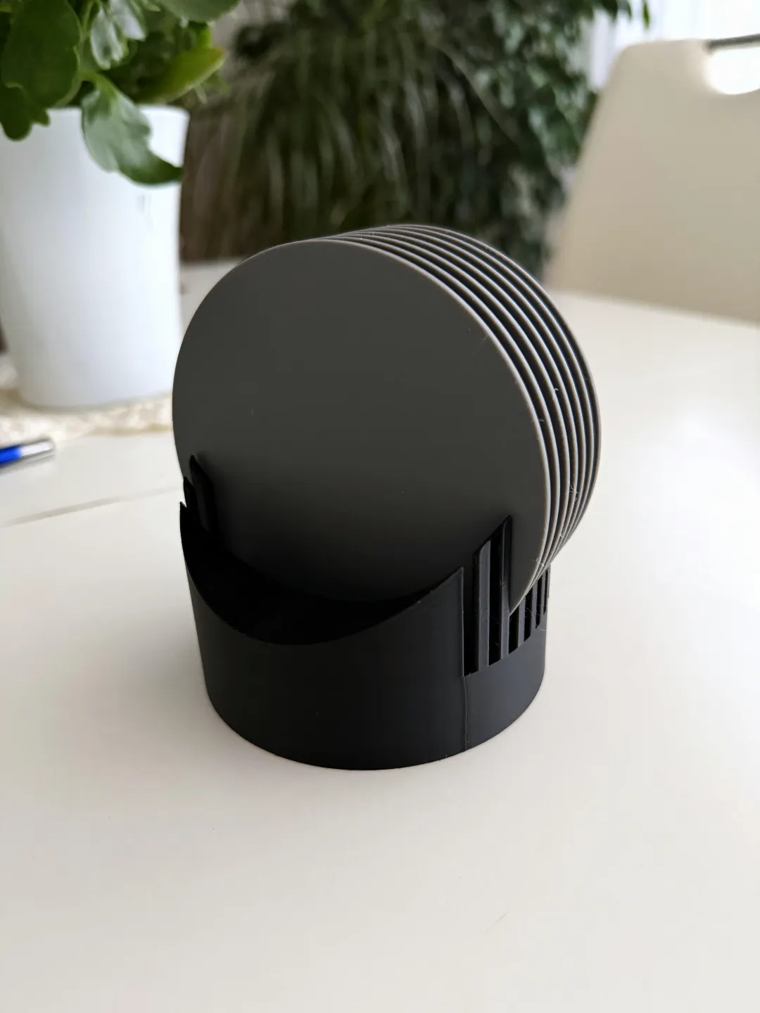 Simple Coaster Holder + Coasters SET's view 3
