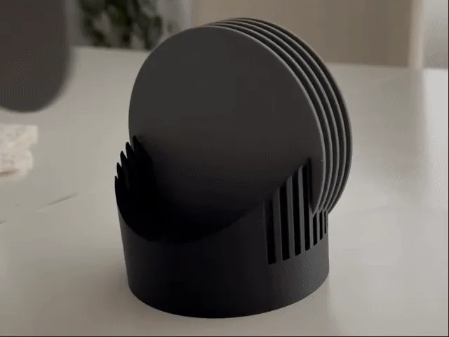 Simple Coaster Holder + Coasters SET's