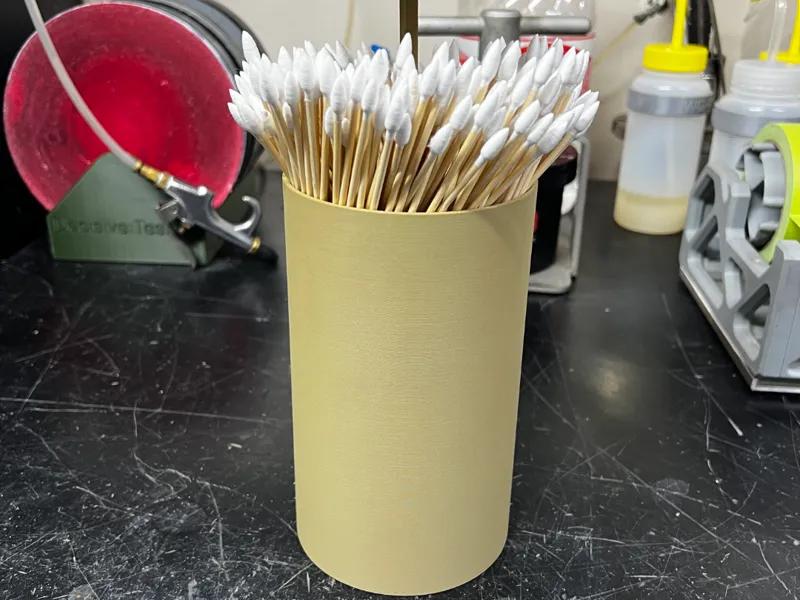 Long Lab Cotton Swab holder