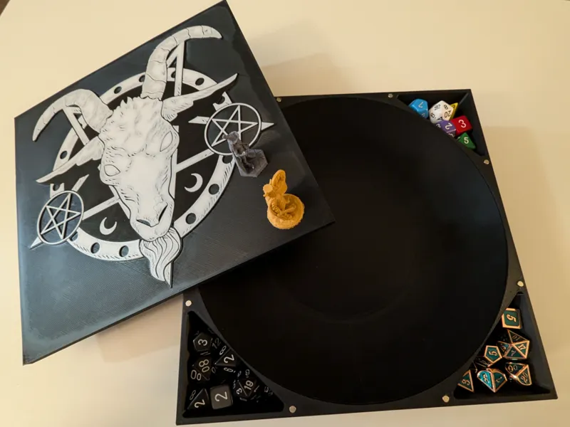 Bahamut DnD Dice Tray