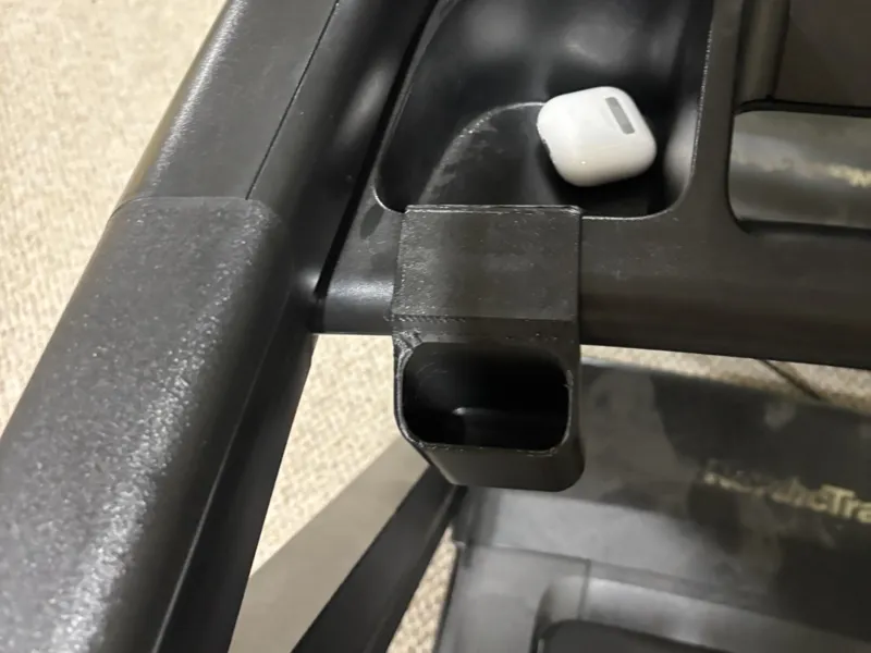 Treadmill remote holder