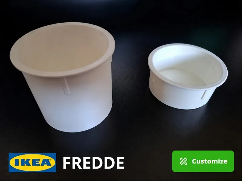 Parametric Ikea Fredde Cup Holder