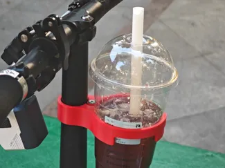 自行车咖啡杯架