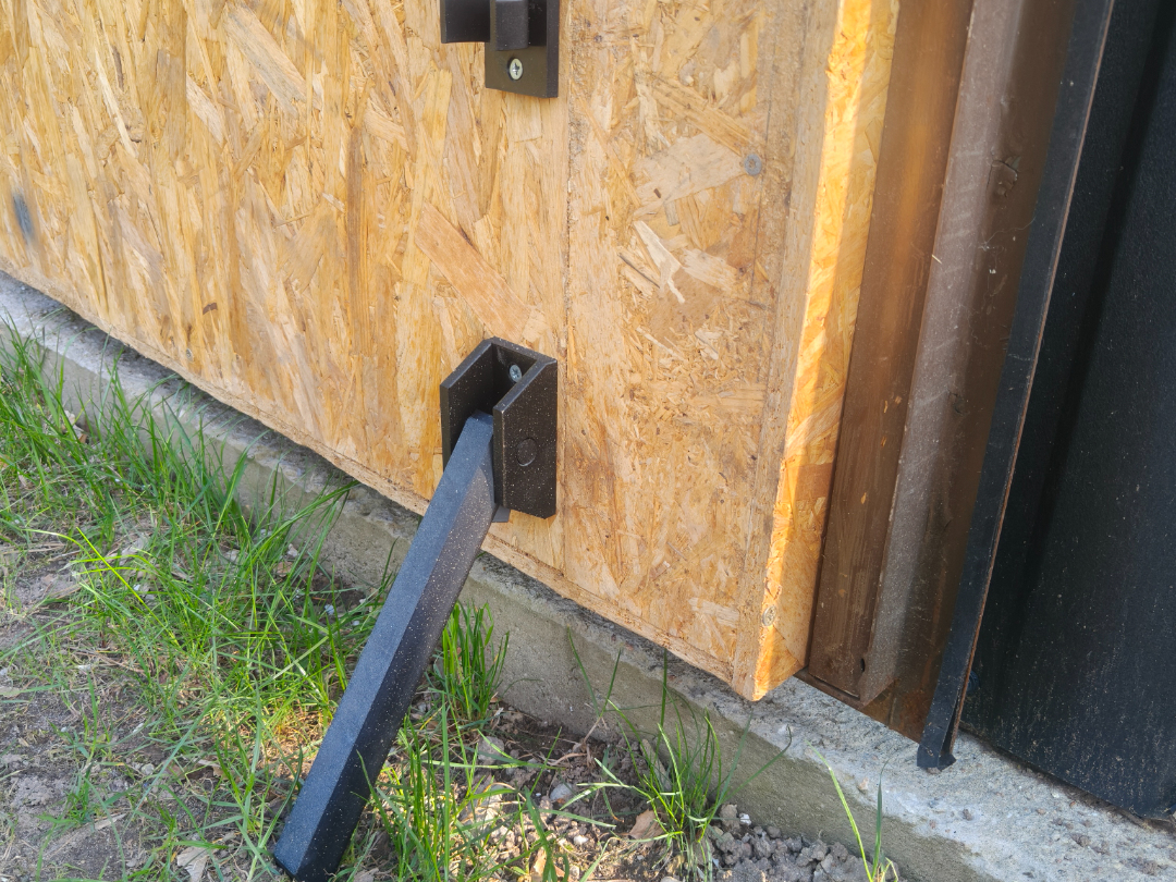 Garage door stopper