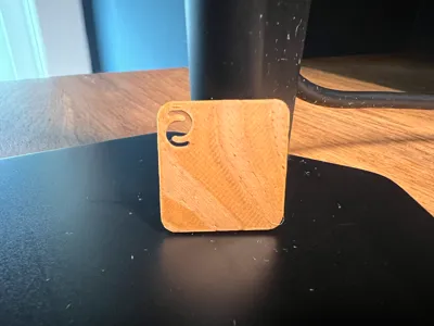 Filament Swatch with Wood grain