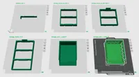 Bac de rangement empilable JD Storage Stack — photo 4