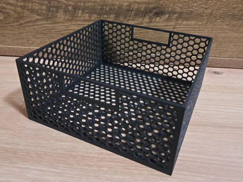 Hexagon Storage Box 200×200 mm – Scalable