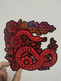 PLA窗花