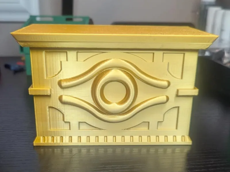 Gold Sarcophagus Deck Box