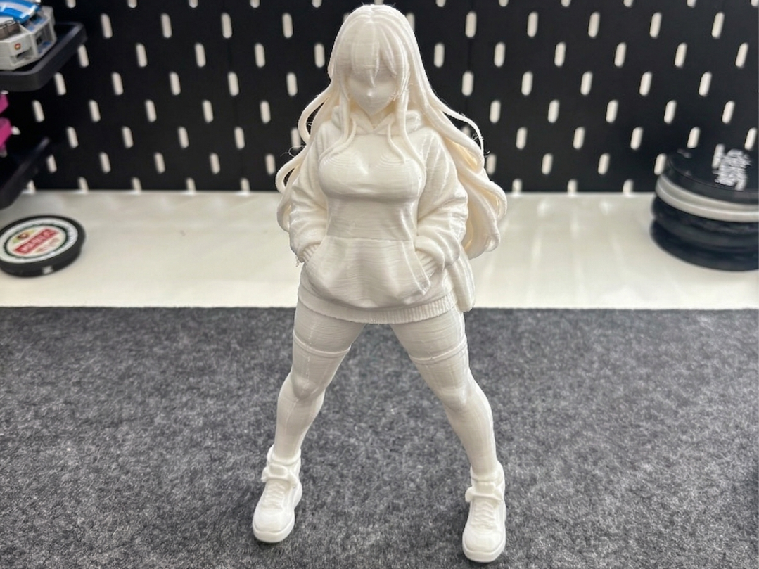 Streetwear Anime Girl - Oversized Hoodie Style