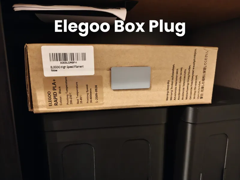 Elegoo Filament Box Plug/Cover