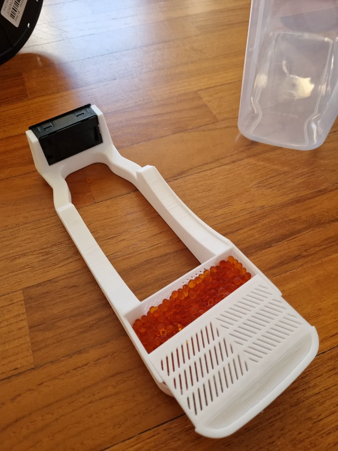 Cereal box - Dry box - Spool and Dessiccant holder view 3